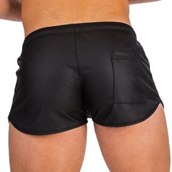 Barcode Berlin Short BYRON Laboratory Noir-Rose